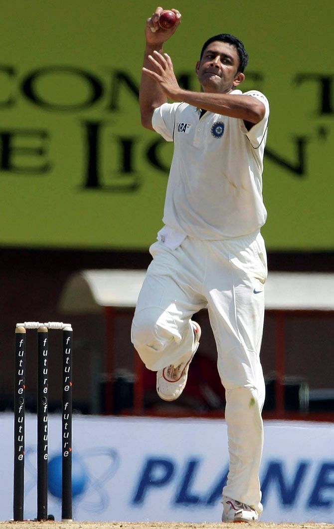 Anil Kumble's 12 wickets for the match was not adequate for India to force a win in 2004